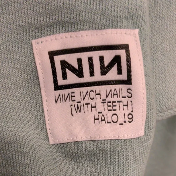 Nine Inch Nails 20th Anniversary With Teeth Hoodie NIN Size S - Picture 4 of 4